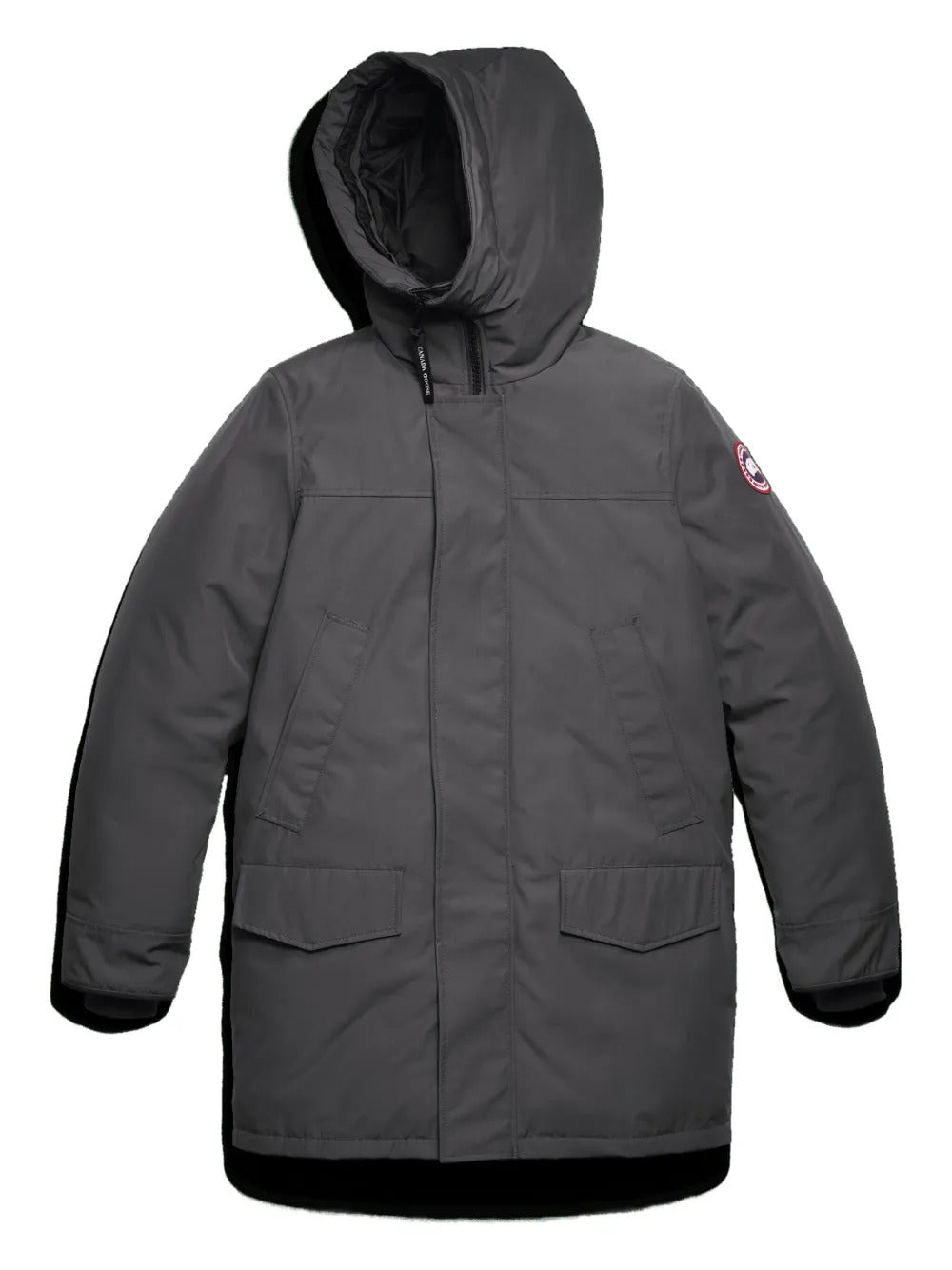 Canada Goose  hooded patch jacket