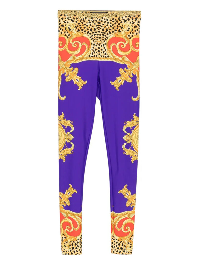 Versace  printed leggings