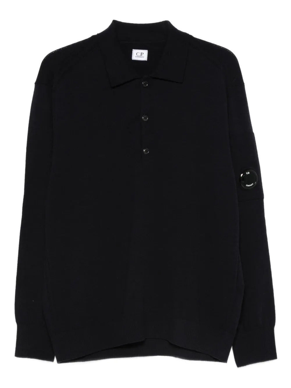 C.P. Company  button polo shirt