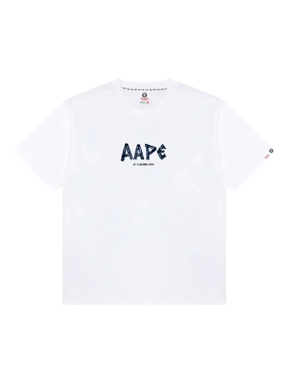AAPE BY *A BATHING APE®  AAPE logo-print T-shirt