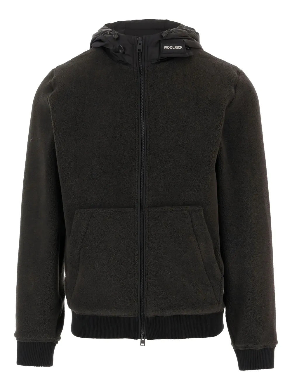 Woolrich  zip-up fleece hoodie