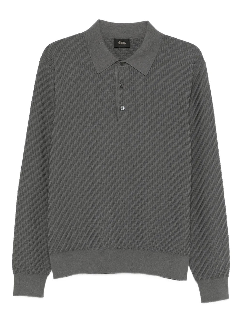 Brioni  long-sleeve polo shirt