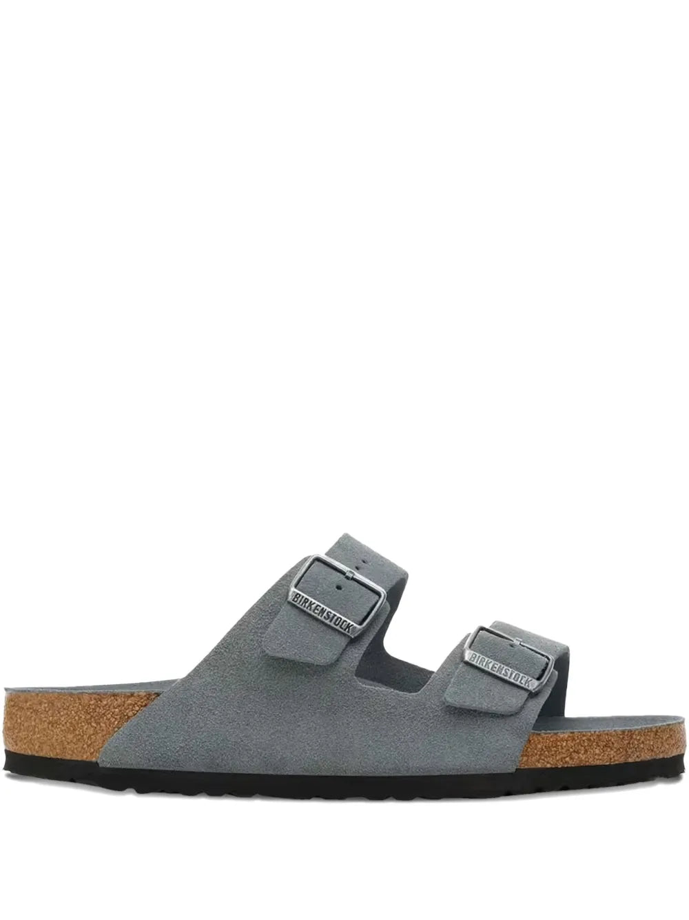Birkenstock  double-strap suede sandals