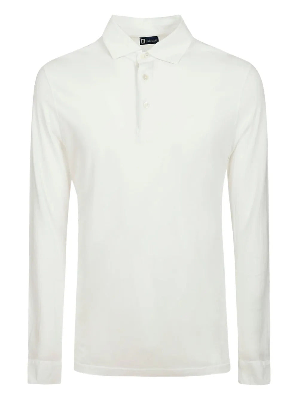 Alpha Industries  three-button long-sleeve polo shirt