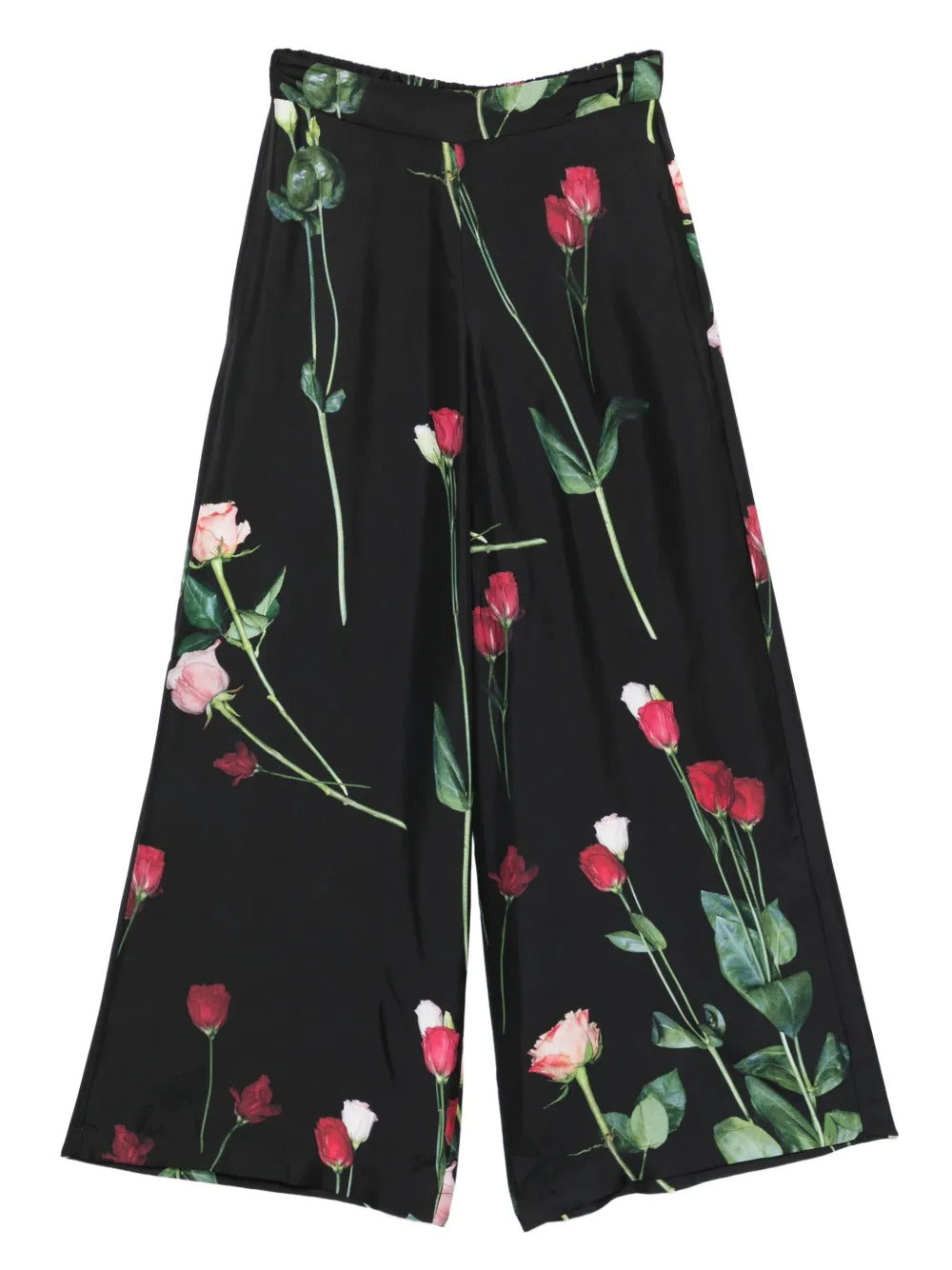 Antonio Marras  floral-print wide-leg trousers