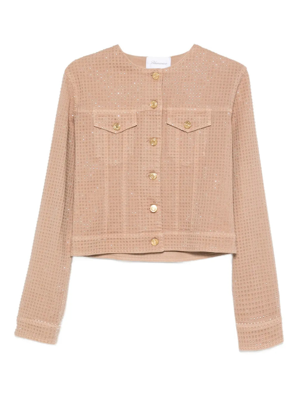 Blumarine  rhinestone-embellished jacket