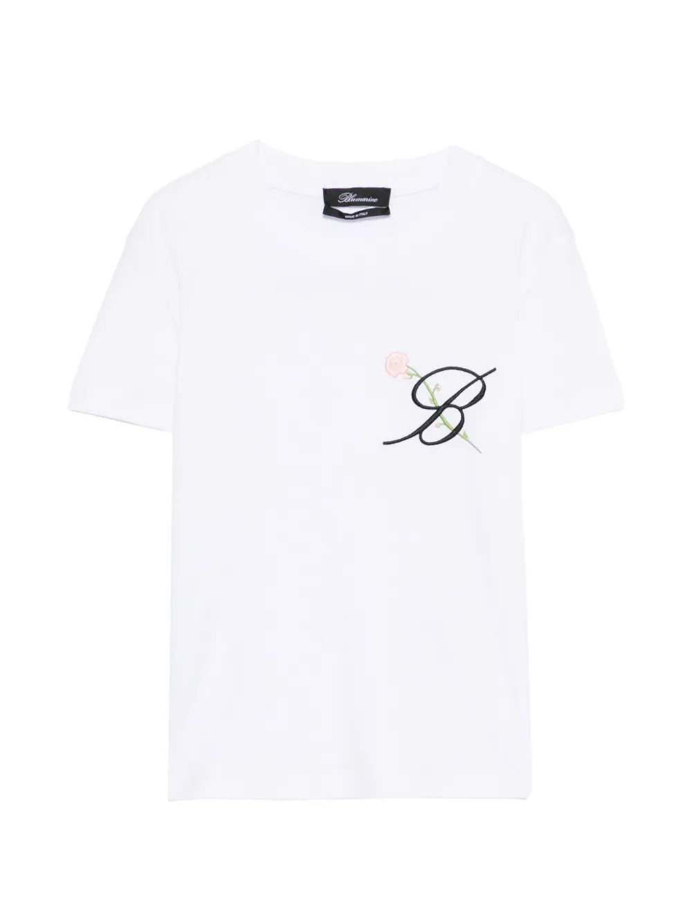 Blumarine  floral-detail T-shirt