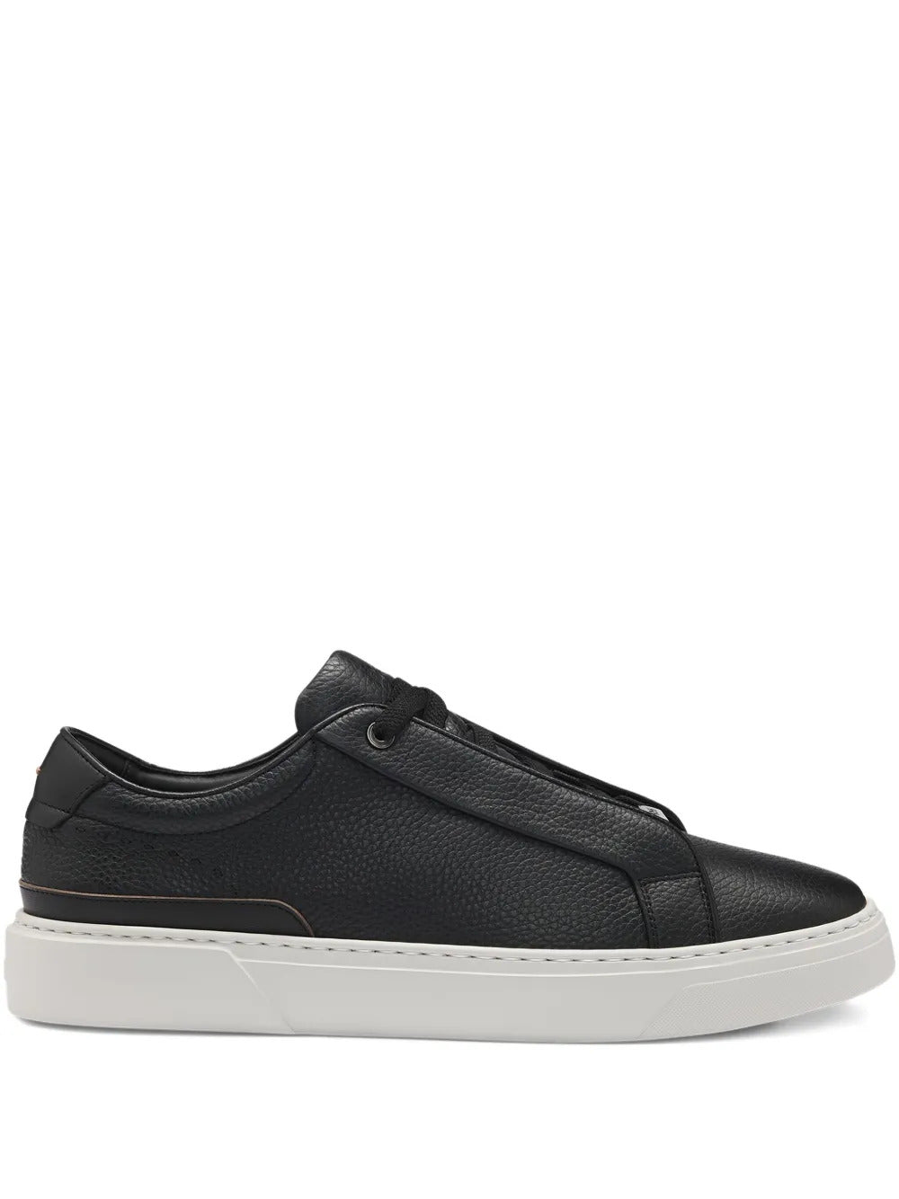 BOSS  low-top leather sneakers