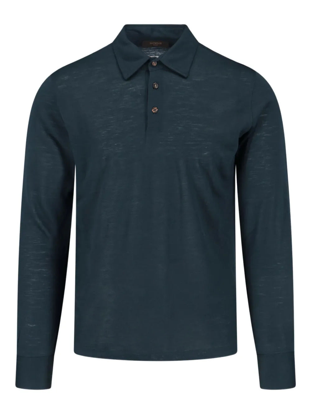 Zanone  buttoned virgin-wool polo shirt