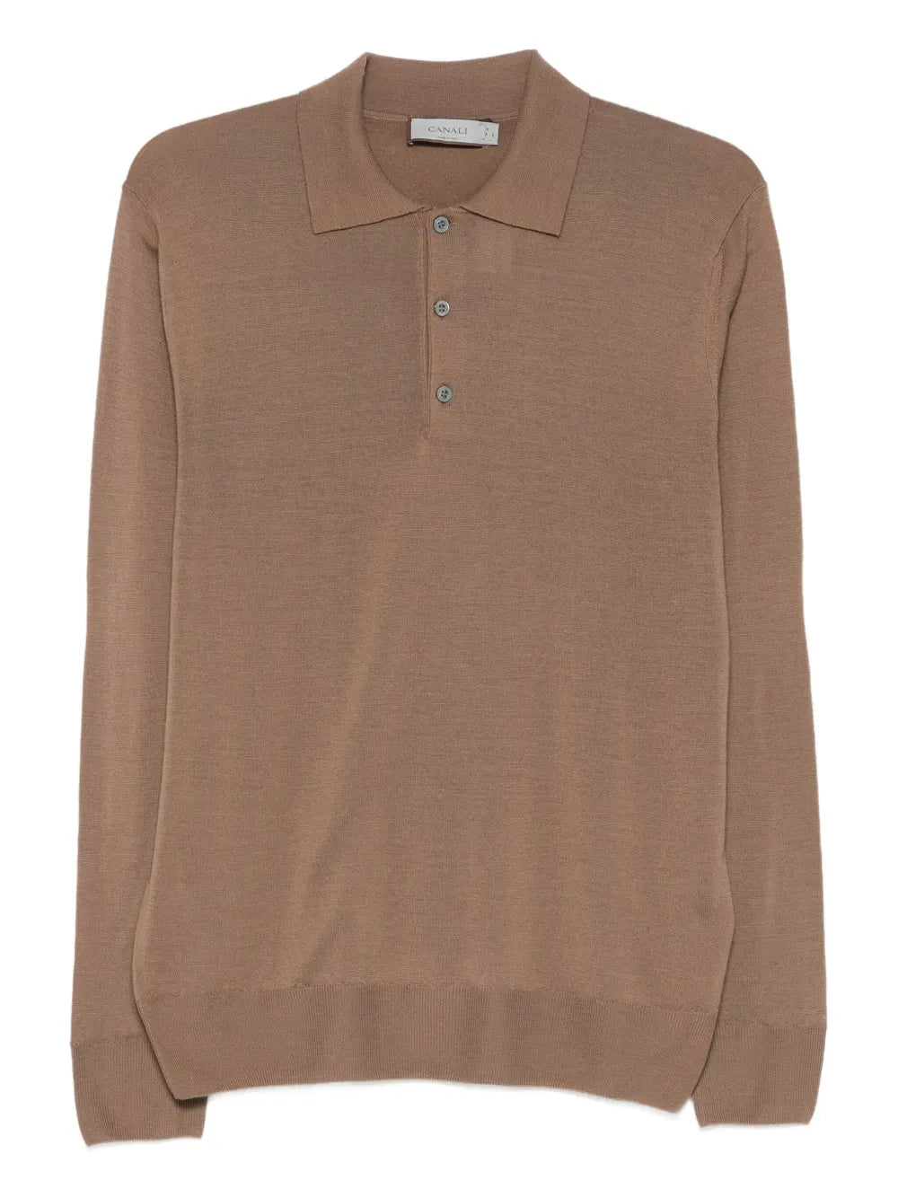 Canali  long-sleeve polo shirt