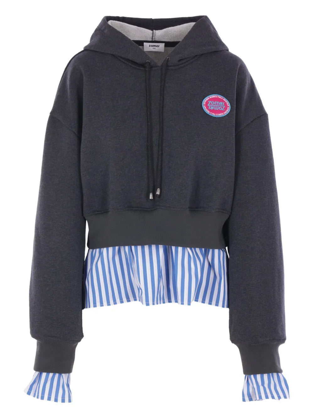 Zomer  logo-patch hoodie