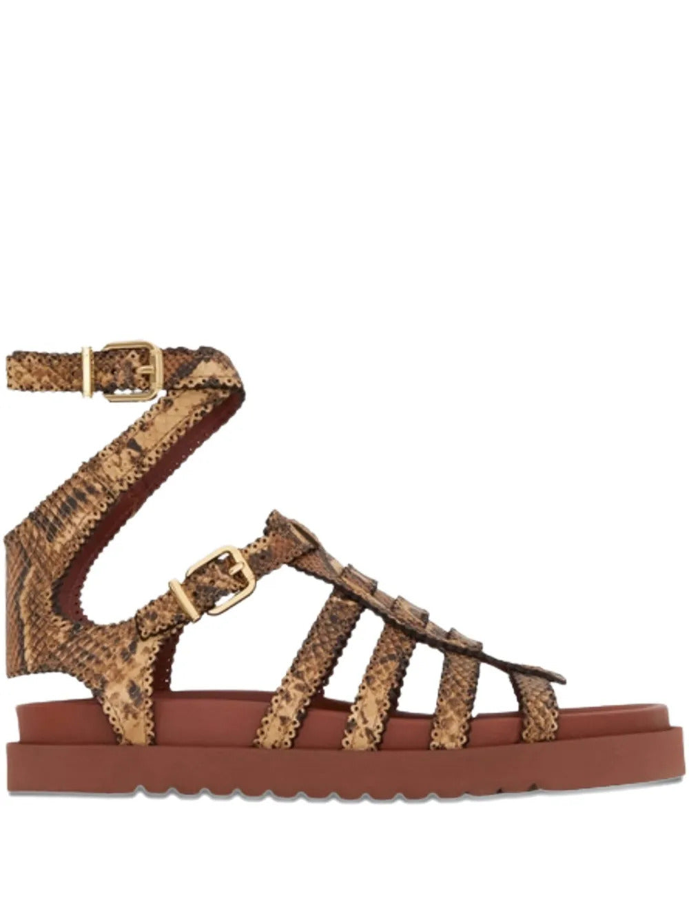 ZIMMERMANN  Goldie Gladiator buckle sandals