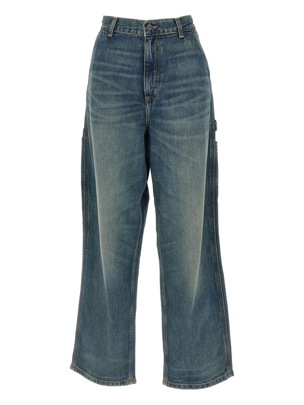 Carhartt WIP  high-waisted wide-leg jeans
