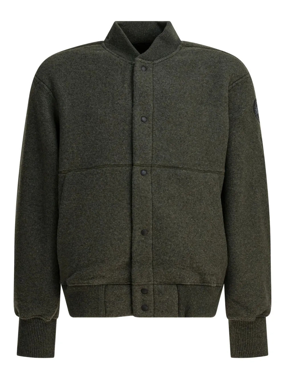 Canada Goose  button fleece bomber jacket