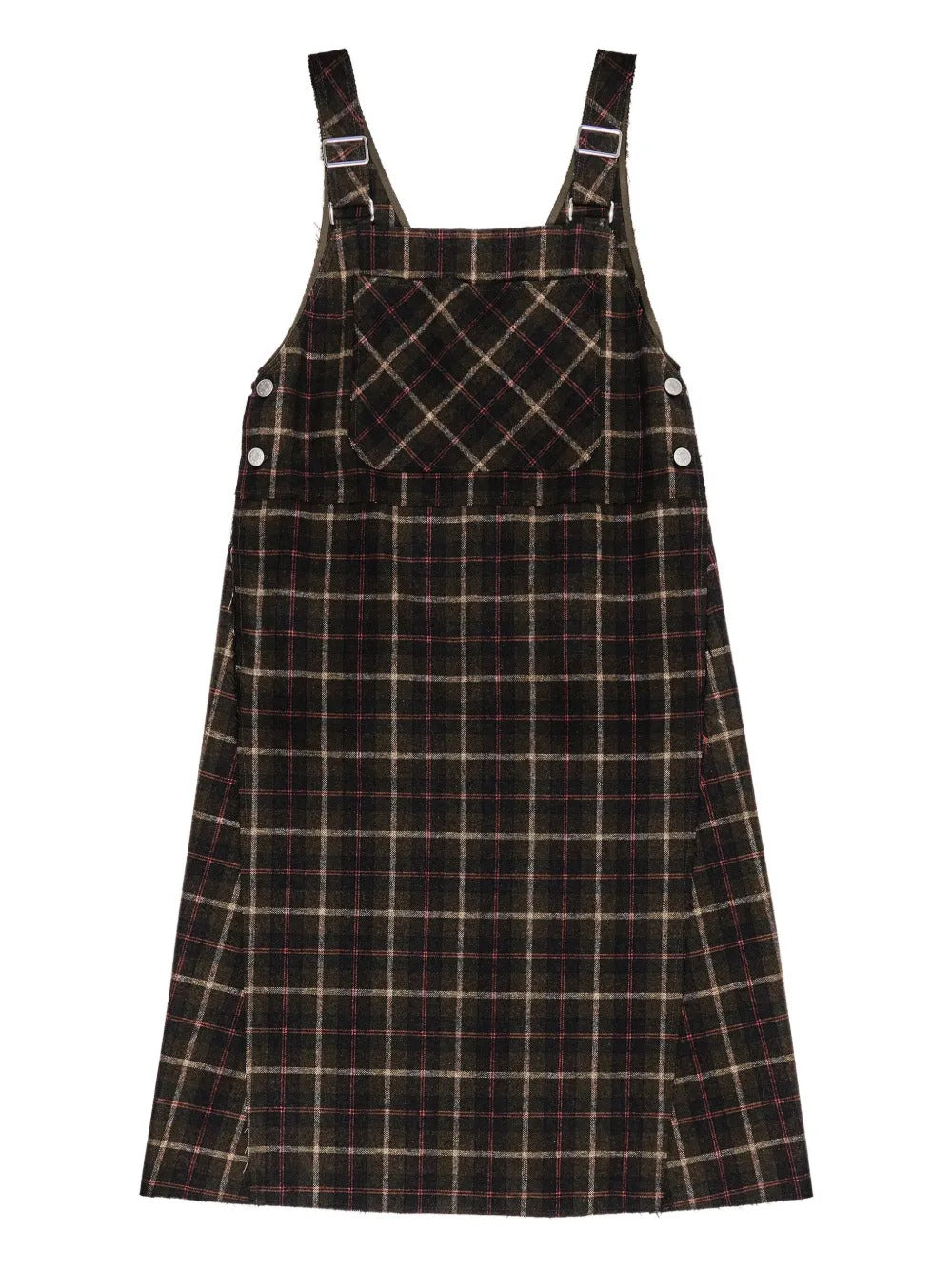 Bimba y Lola  plaid midi dress