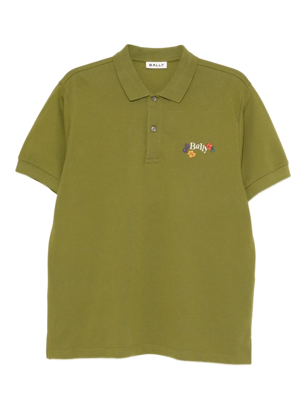 Bally logo cotton polo shirt