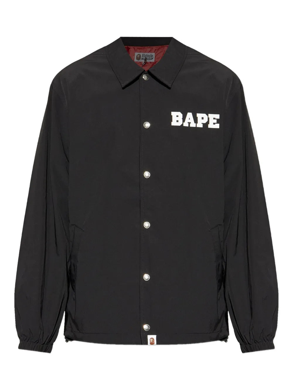 A BATHING APE®  College Coach logo jacket