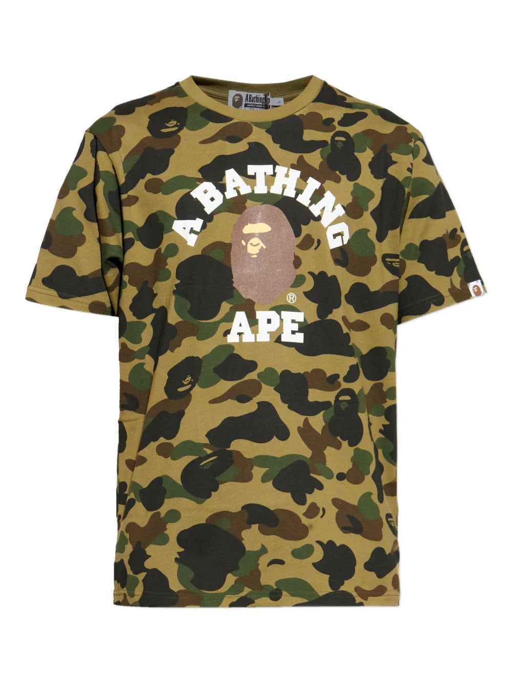 A BATHING APE®  camouflage-print T-shirt