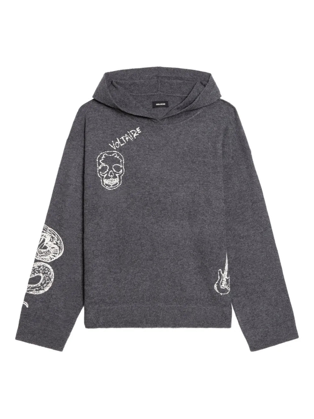 Zadig&Voltaire  Malay LC Multipunk graphic hoodie