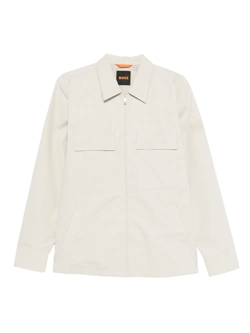 BOSS  zip-up shirt jacket