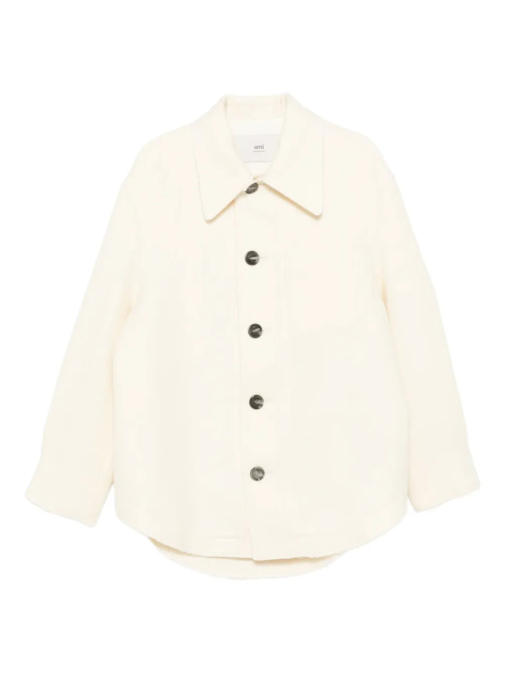 AMI Paris  point-collar shirt jacket