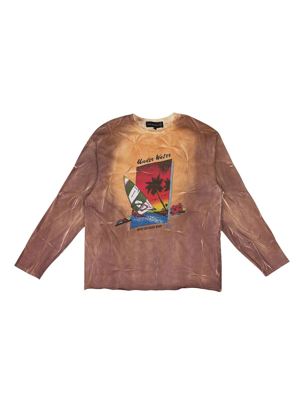 Who Decides War  graphic-print T-shirt