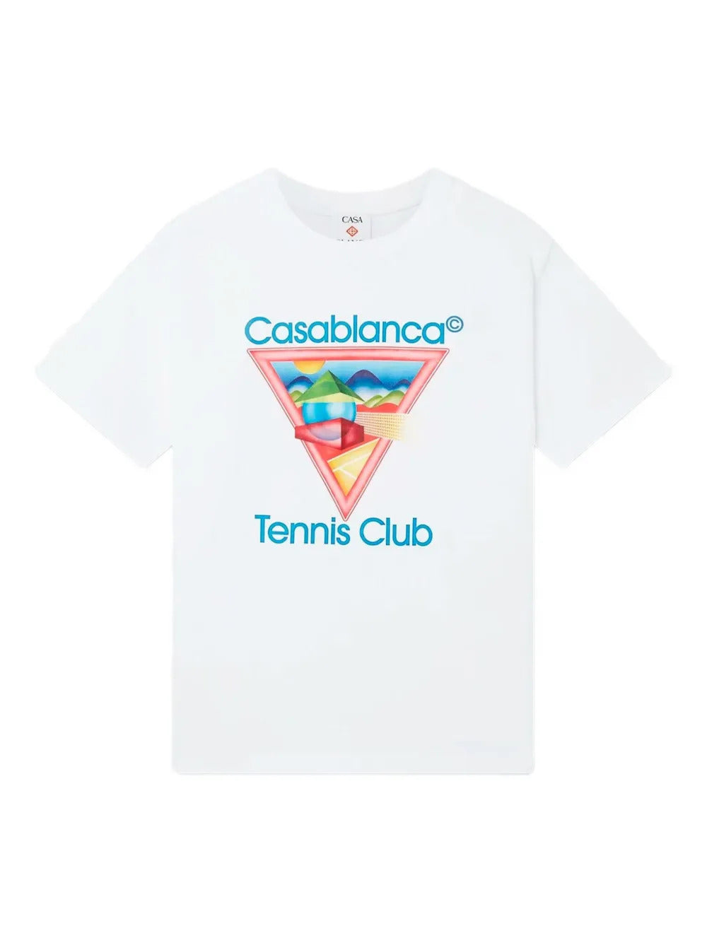 Casablanca  graphic print round neck T-shirt