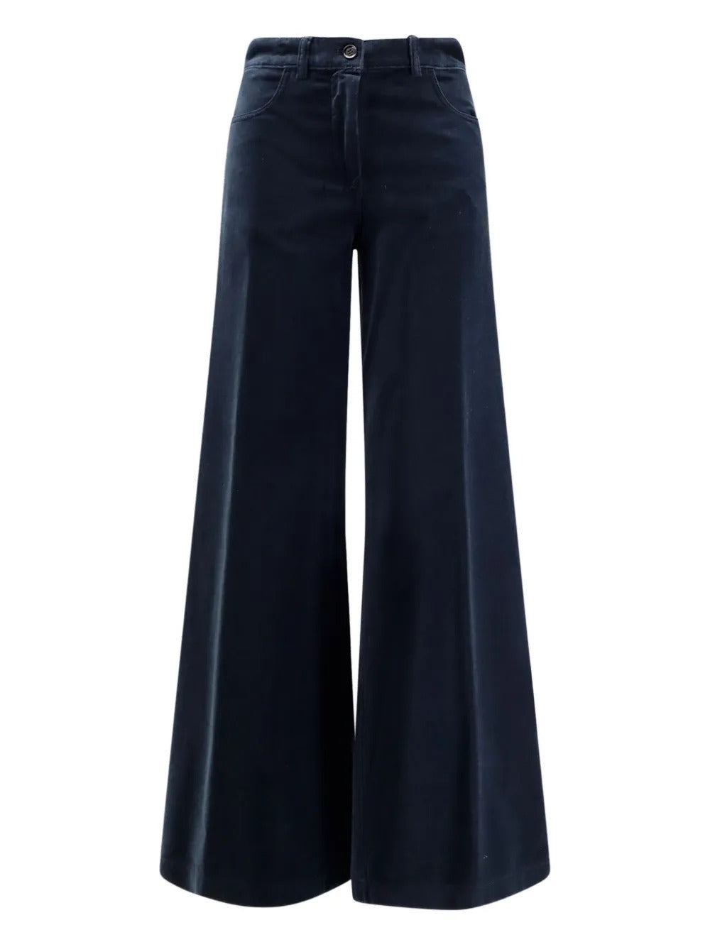 ASPESI  velvet-texture cotton trousers