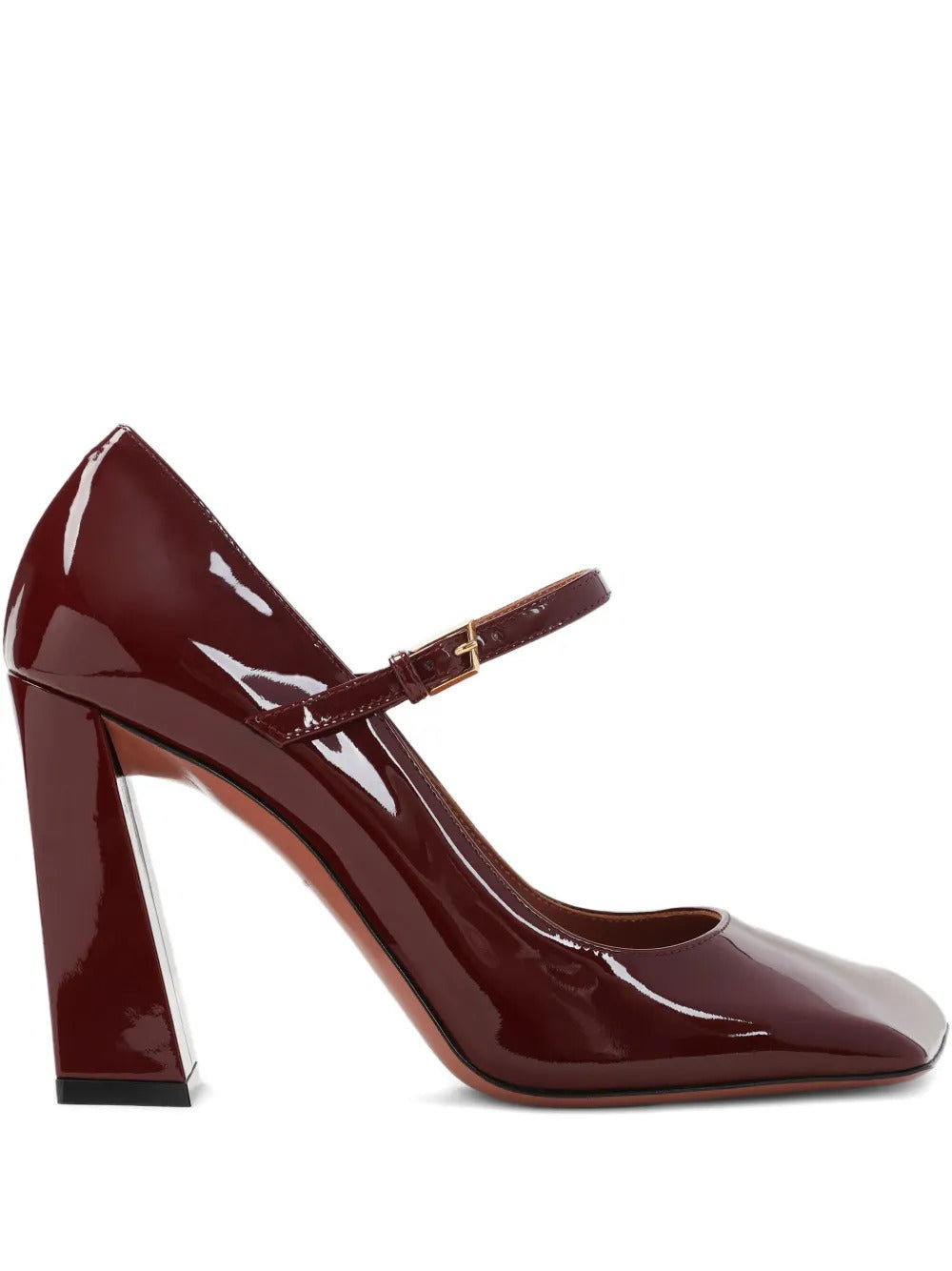 Amina Muaddi  block-heel pumps