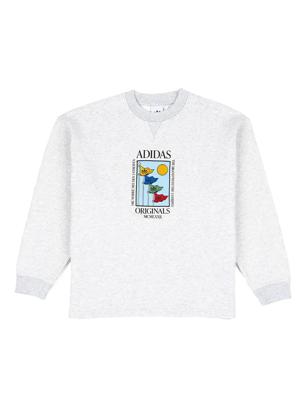 adidas olympic crew long-sleeve sweatshirt