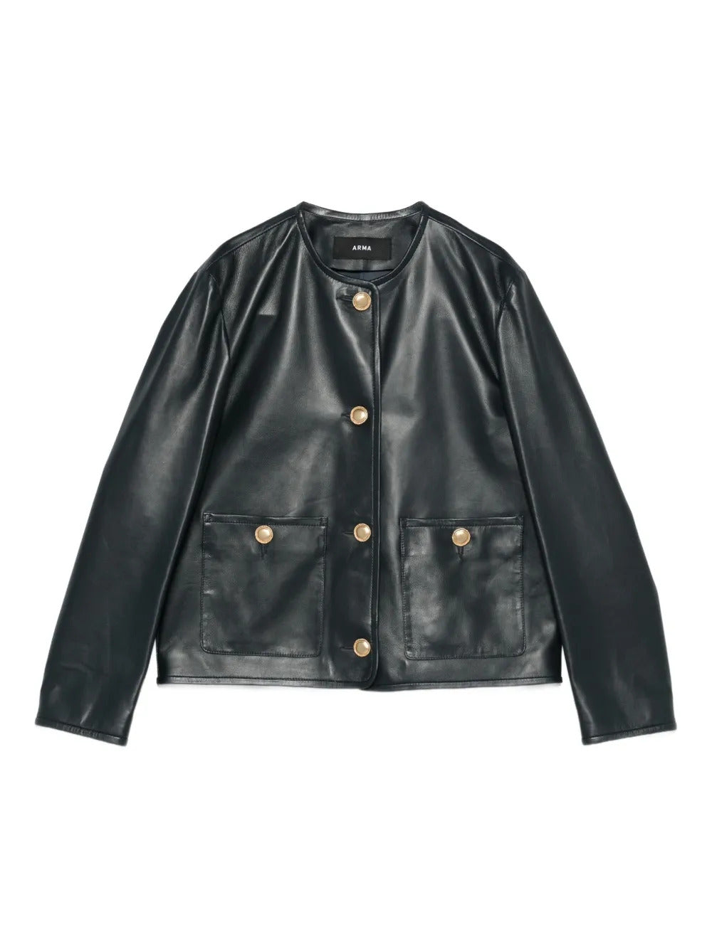 Arma  button patch-pocket jacket