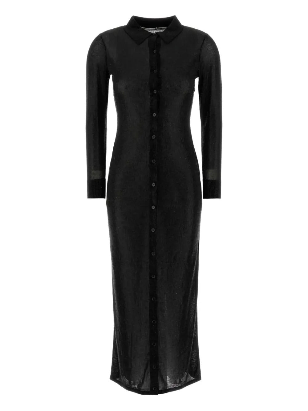Alexander Wang  embellished long shirt dress