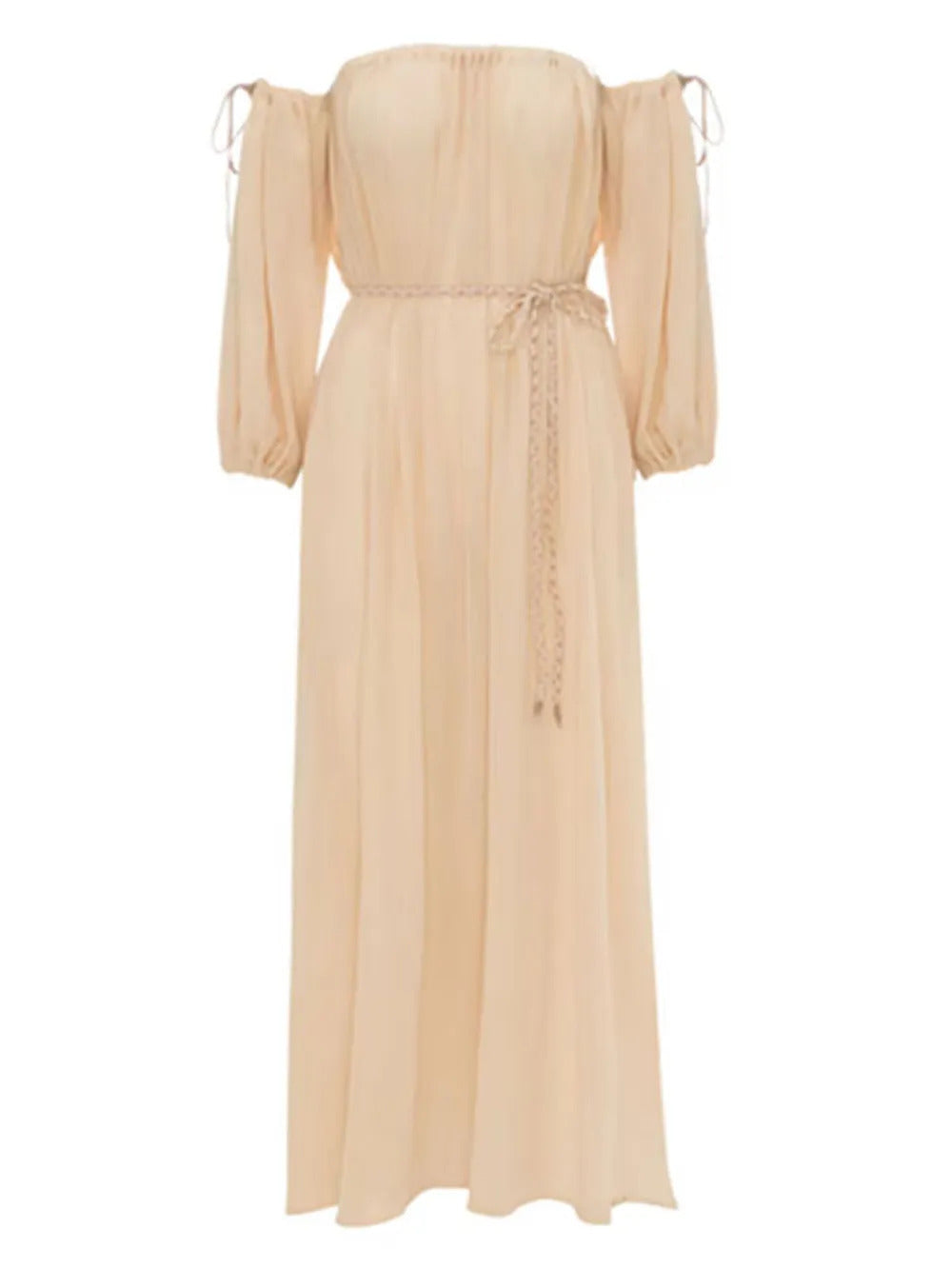 Caravana  Kikab off-shoulder midi dress