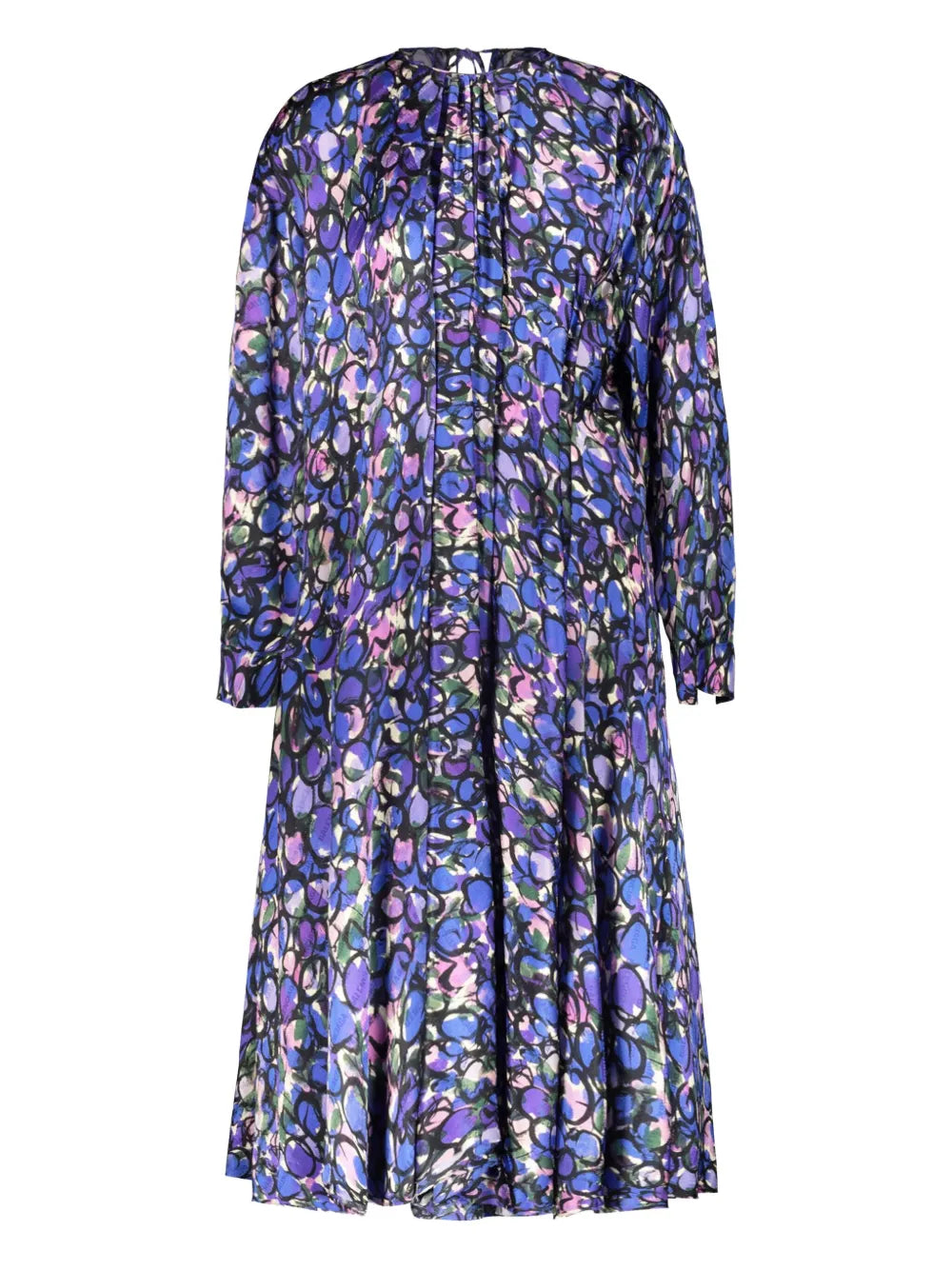 Balenciaga  jacquard floral-print dress