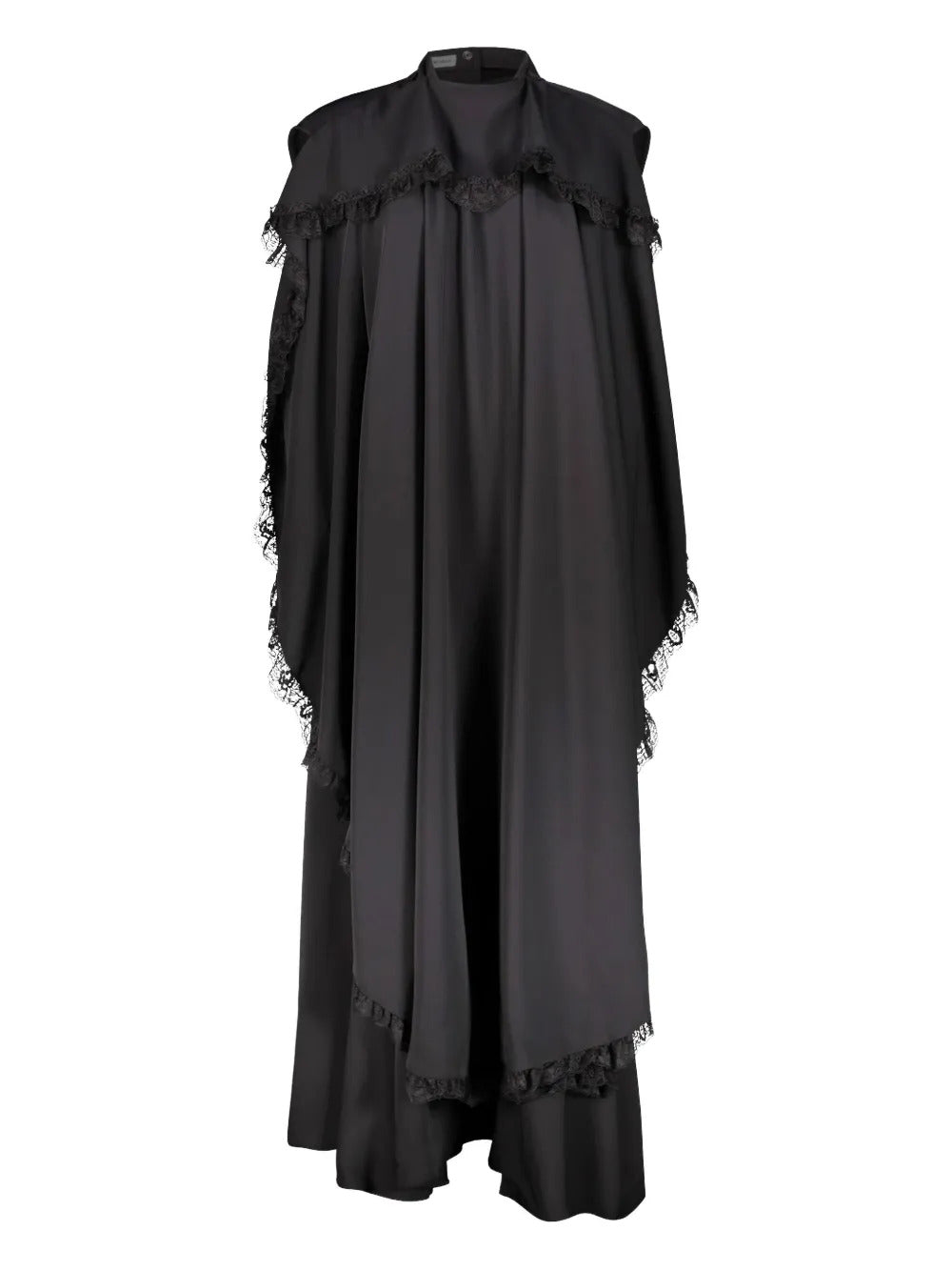 Balenciaga  lace-detail maxi dress