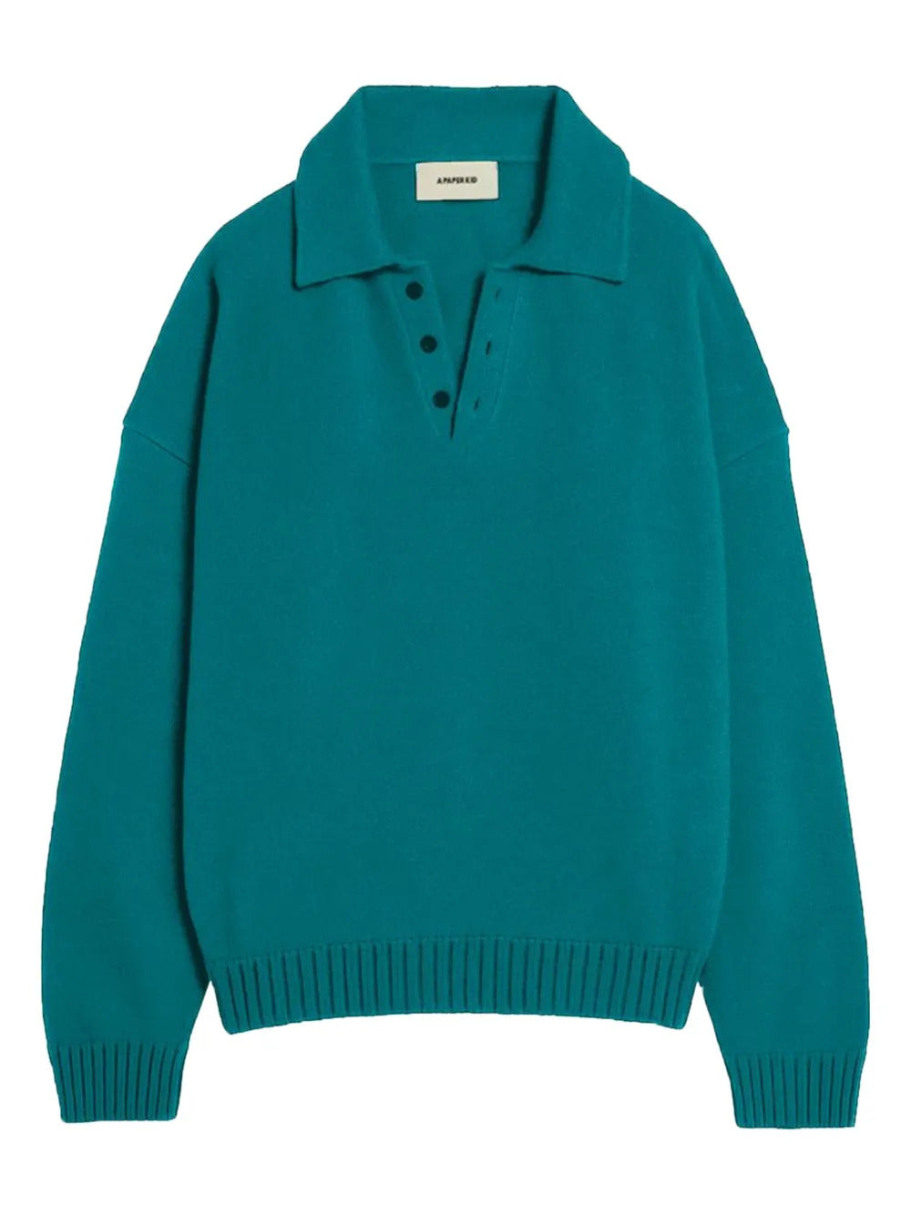 A Paper Kid  buttoned polo shirt