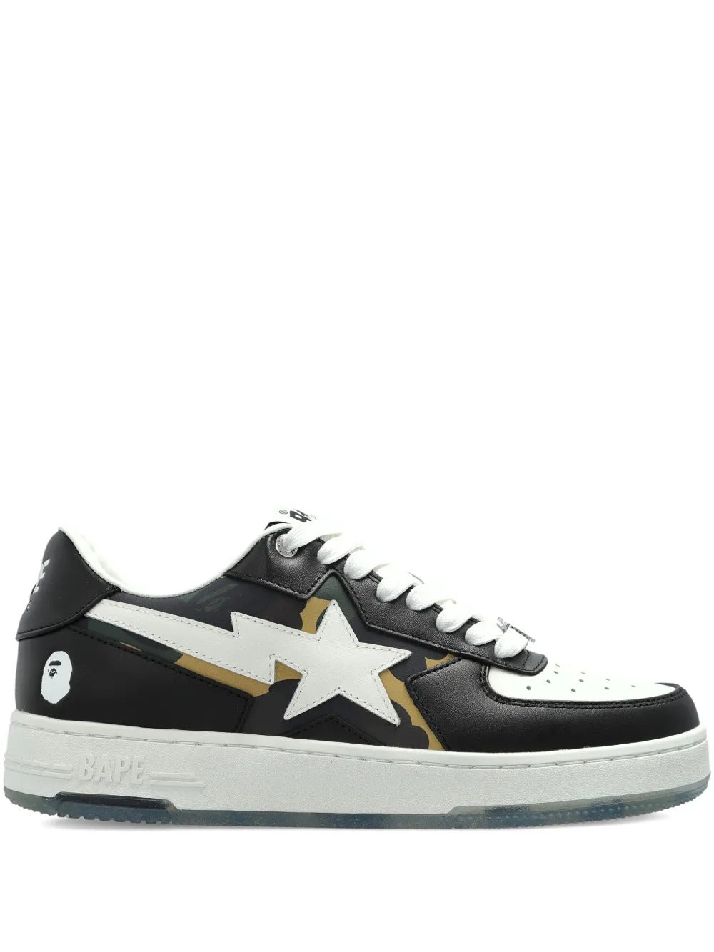 A BATHING APE®  star-patch sneakers