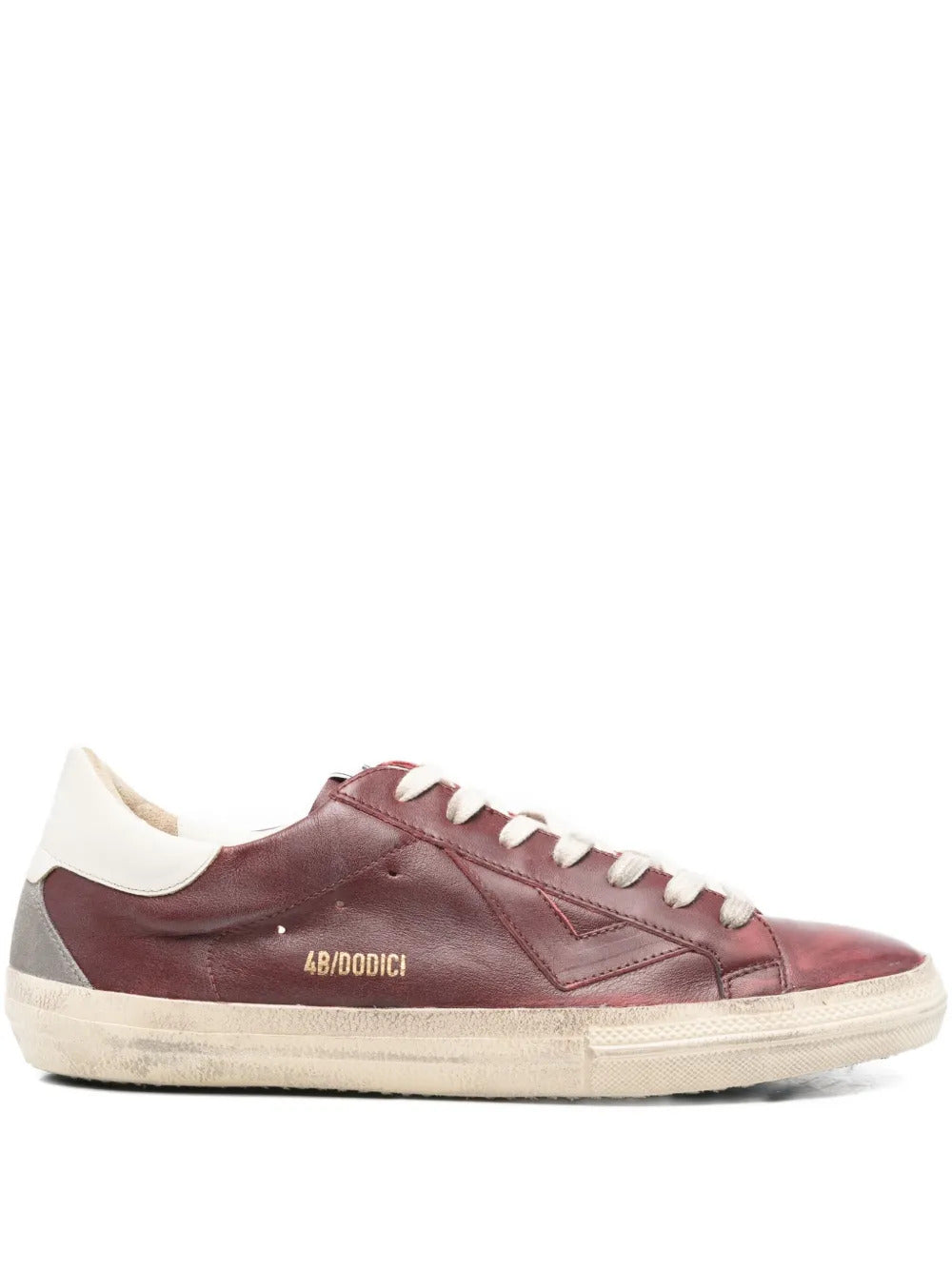 4B12  Suprime panelled sneakers