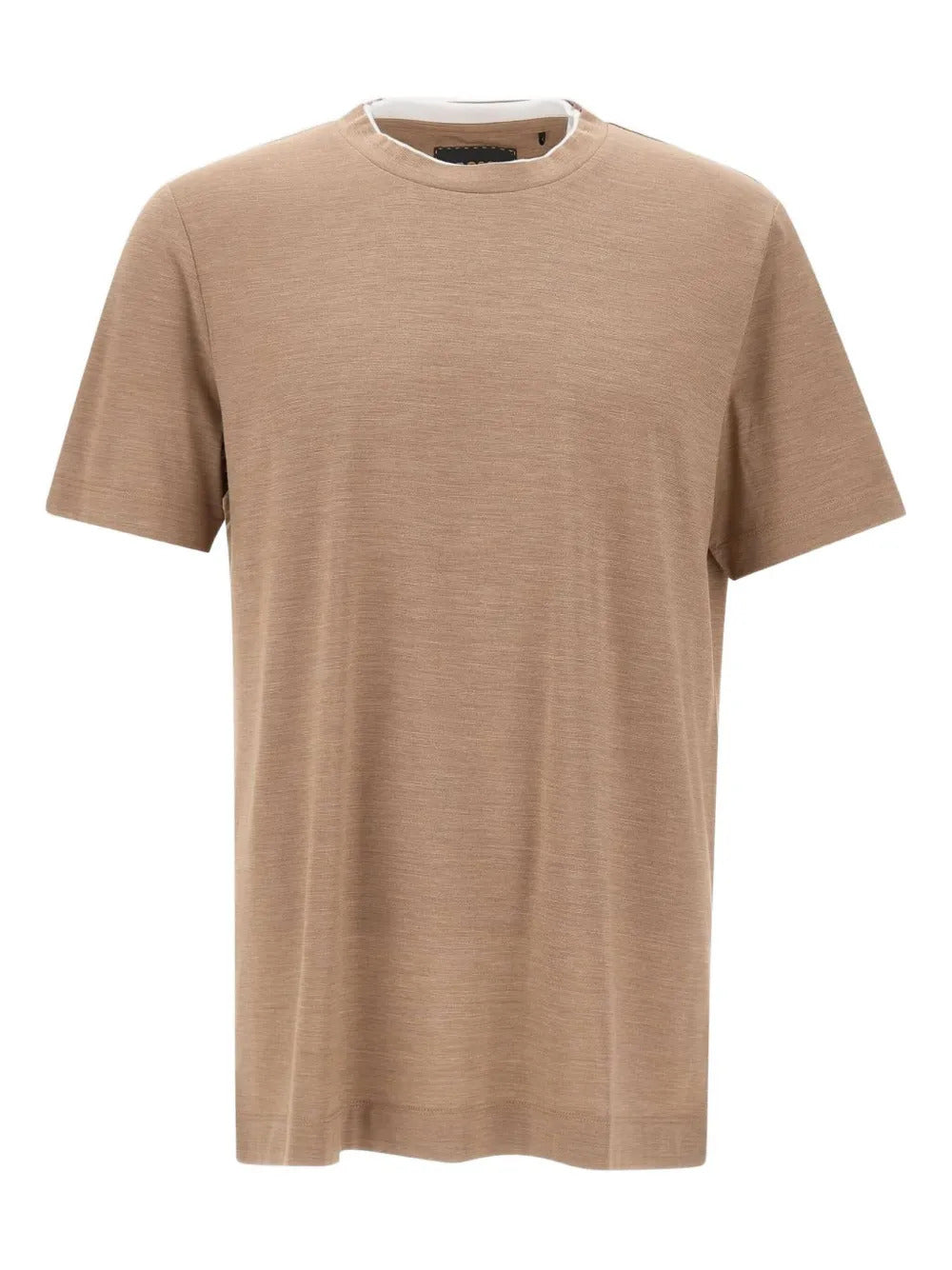 BOSS  overlay crew neck t-shirt