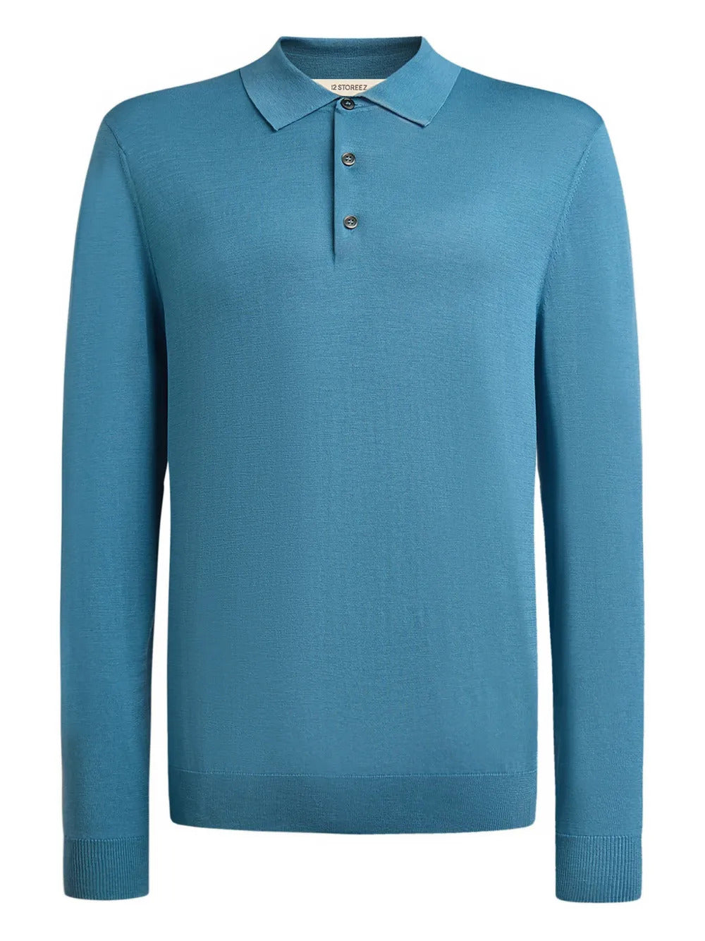 12 STOREEZ  buttoned polo shirt