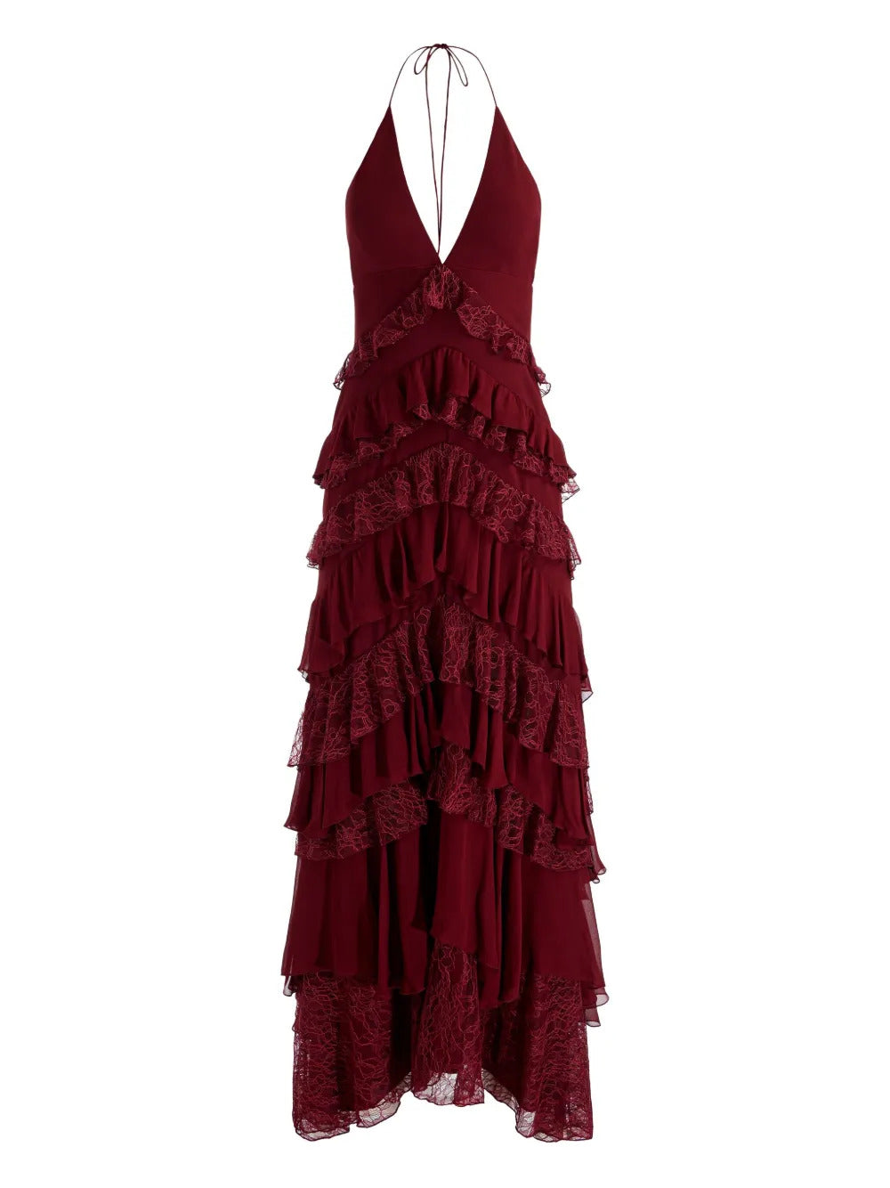 alice + olivia  Liana V-neck maxi dress
