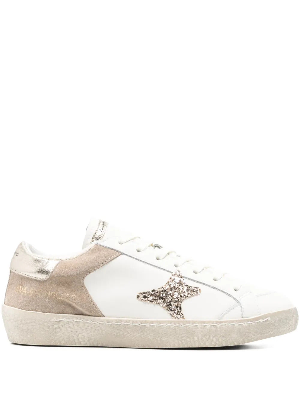 Ama Brand  Timeless star-appliqué sneakers