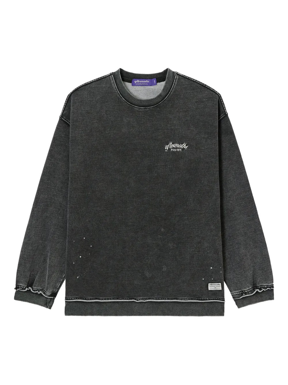 aftermaths distressed-effect sweatshirt
