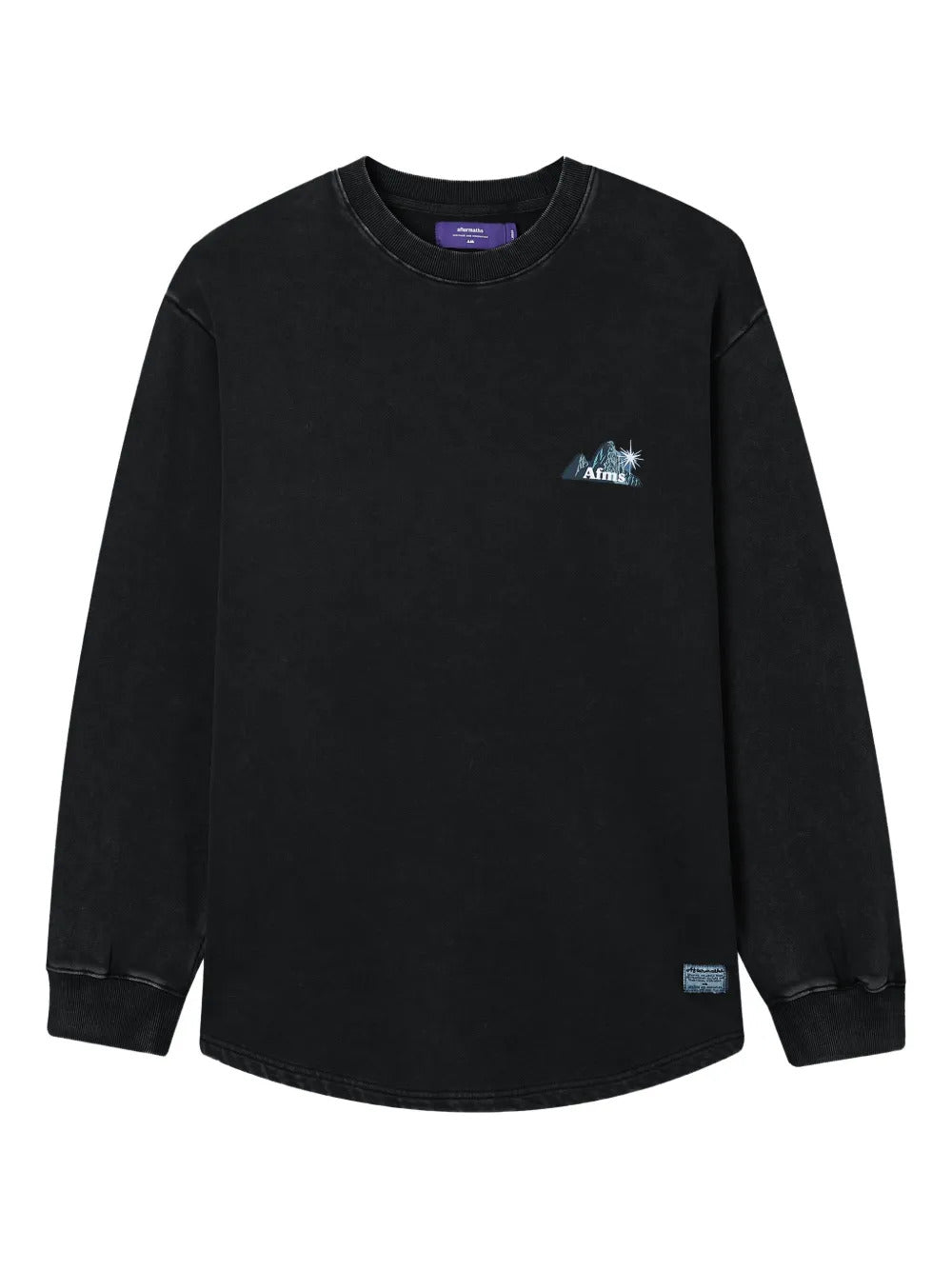 aftermaths  graphic crew-neck sweatshirt