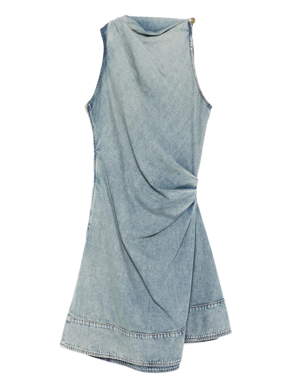 Alexander McQueen  draped sleeveless midi dress