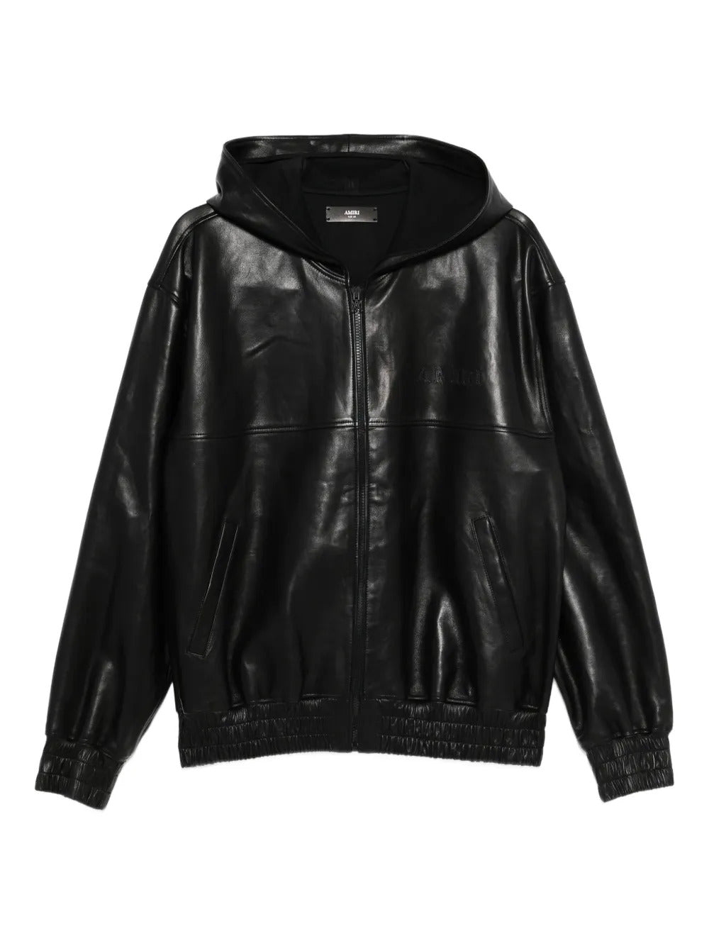AMIRI  leather zip jacket
