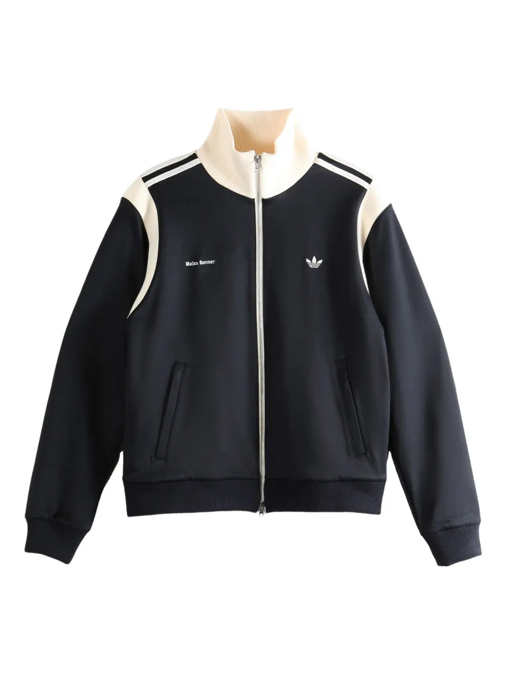 adidas zip-fastening sweatshirt