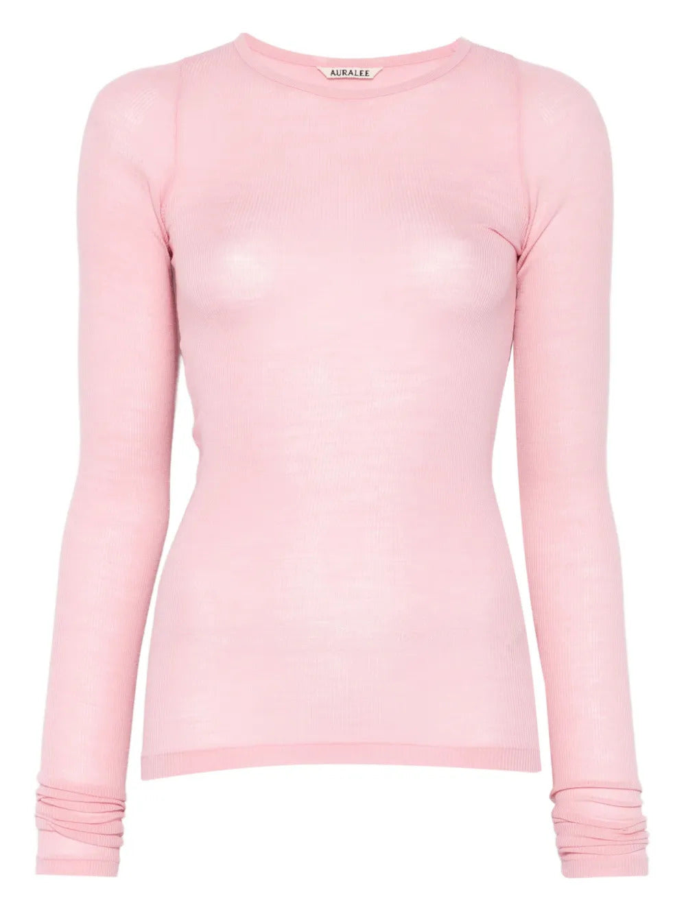 Auralee  ribbed long-sleeve  T-shirt