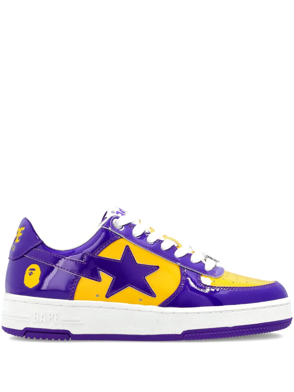 A BATHING APE®  Bape Sta panelled sneakers