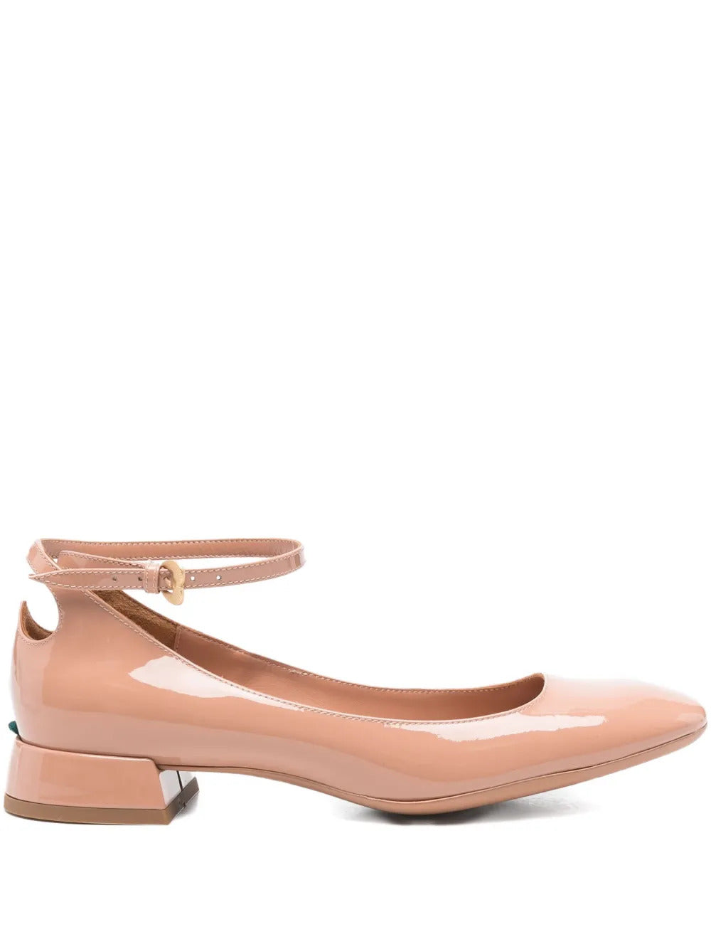 A.Bocca  25mm patent-leather pumps
